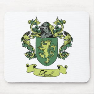 Farrell Family Heraldry Crest Mouse Mat