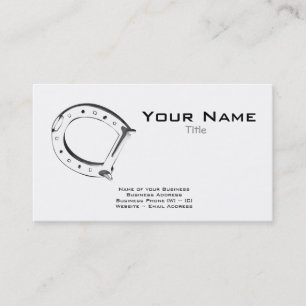 Farrier Business Cards