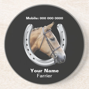 Farrier business coaster