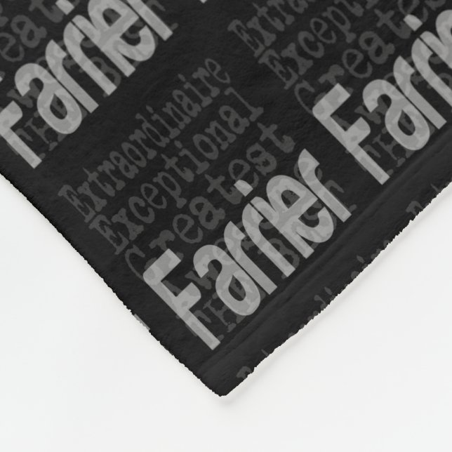 Farrier Extraordinaire Fleece Blanket (Corner)