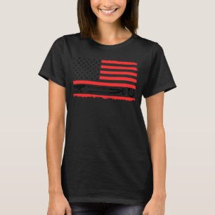 Farrier Gift For Men Cool Farrier Tools American F T-Shirt