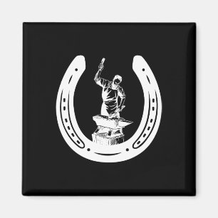 Farrier Horse Scute Ss Cute Ss Blacksmith Horse Lo Magnet