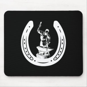 Farrier Horse Scute Ss Cute Ss Blacksmith Horse Lo Mouse Mat