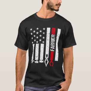 Farrier Horseshoe Hoof Trimming Equine Hoof Care U T-Shirt