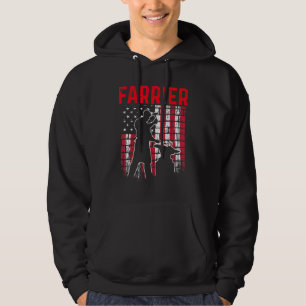 Farrier Horseshoe Hoof Trimming Equine Shoeing 10 Hoodie