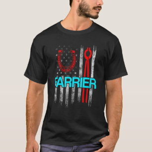 Farrier Horseshoe Hoof Trimming Equine Shoeing _10 T-Shirt