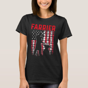 Farrier Horseshoe Hoof Trimming Equine Shoeing 10 T-Shirt