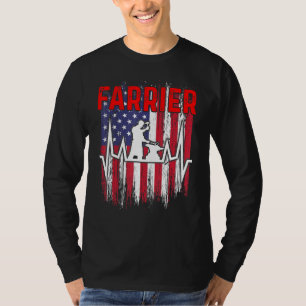 Farrier Horseshoe Hoof Trimming Equine Shoeing 13 T-Shirt