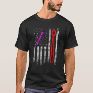 Farrier Horseshoe Hoof Trimming Equine Shoeing _14 T-Shirt