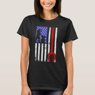 Farrier Horseshoe Hoof Trimming Equine Shoeing 17 T-Shirt