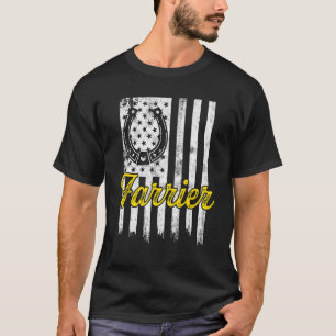 Farrier Horseshoe Hoof Trimming Equine Shoeing 19 T-Shirt