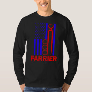 Farrier Horseshoe Hoof Trimming Equine Shoeing 1 T-Shirt