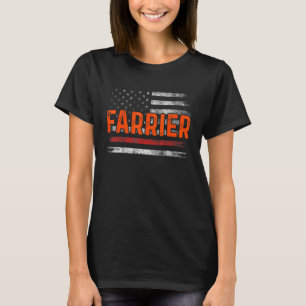 Farrier Horseshoe Hoof Trimming Equine Shoeing _20 T-Shirt