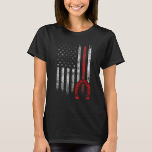 Farrier Horseshoe Hoof Trimming Equine Shoeing _24 T-Shirt