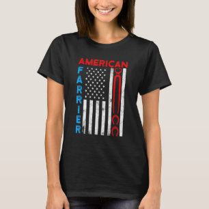 Farrier Horseshoe Hoof Trimming Equine Shoeing _31 T-Shirt