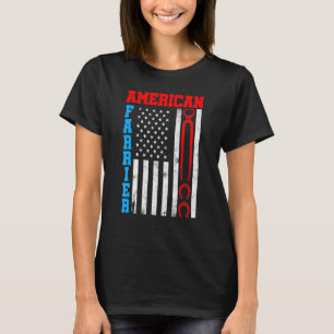 Farrier Horseshoe Hoof Trimming Equine Shoeing _38 T-Shirt