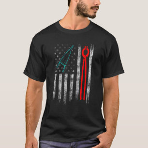 Farrier Horseshoe Hoof Trimming Equine Shoeing 46 T-Shirt