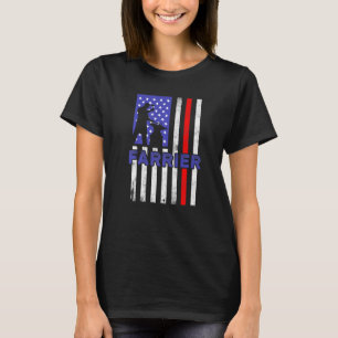 Farrier Horseshoe Hoof Trimming Equine Shoeing _4 T-Shirt
