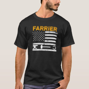 Farrier Horseshoe Hoof Trimming Equine Shoeing _4 T-Shirt