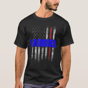 Farrier Horseshoe Hoof Trimming Equine Shoeing  4 T-Shirt