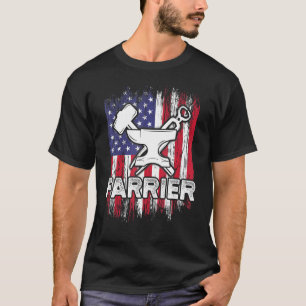 Farrier Horseshoe Hoof Trimming Equine Shoeing 50 T-Shirt