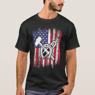 Farrier Horseshoe Hoof Trimming Equine Shoeing _54 T-Shirt
