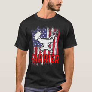 Farrier Horseshoe Hoof Trimming Equine Shoeing _56 T-Shirt