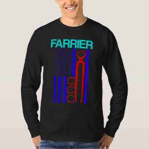 Farrier Horseshoe Hoof Trimming Equine Shoeing 6 T-Shirt