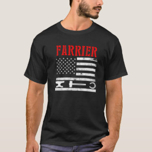 Farrier Horseshoe Hoof Trimming Equine Shoeing 6 T-Shirt