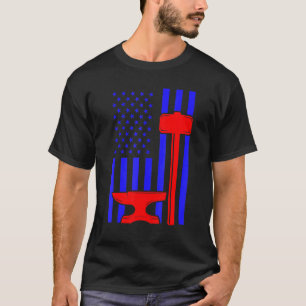 Farrier Horseshoe Hoof Trimming Equine Shoeing _7 T-Shirt