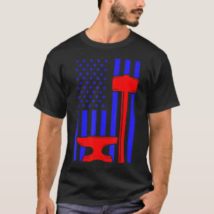 Farrier Horseshoe Hoof Trimming Equine Shoeing _7 T-Shirt