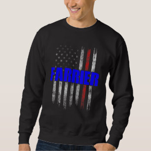 Farrier Horseshoe Hoof Trimming Equine Shoeing 90 Sweatshirt