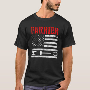 Farrier Horseshoe Hoof Trimming Equine Shoeing 9 T-Shirt