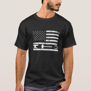 Farrier Horseshoe Hoof Trimming Equine Shoeing     T-Shirt