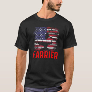 Farrier Horseshoe Hoof Trimming Equine Shoeing T-Shirt