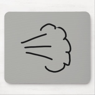 Fart Cloud Mouse Mat