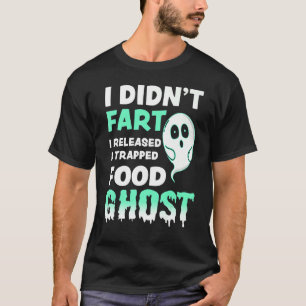 Fart Joke Halloween Food Ghost Costume T-Shirt