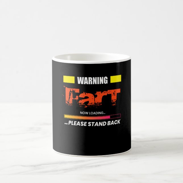Fart Loading Fart Fart Coffee Mug (Center)