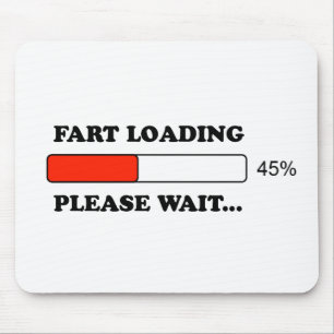 Fart loading mouse mat
