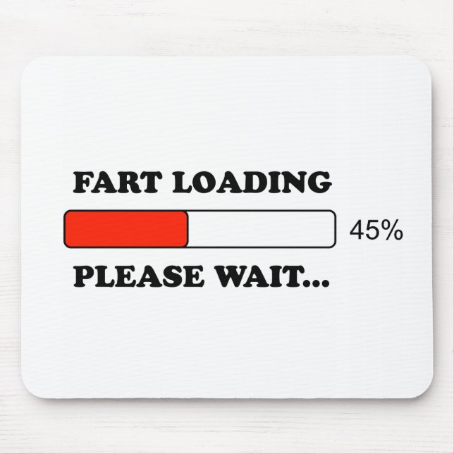 Fart loading mouse mat (Front)