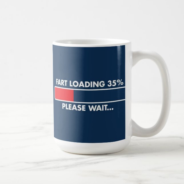 Fart Loading Mug (Right)