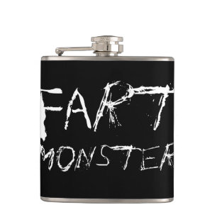 Fart Monster Hip Flask