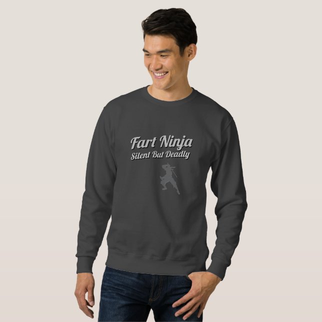 Fart Ninja Silent But Deadly Shirt (Front Full)