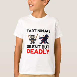 Fart Ninjas Silent But Deadly T-Shirt