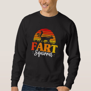 Fart Squirrel Costume for a Skunk Pet Owner 1 Sweatshirt
