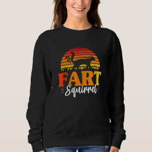 Fart Squirrel Costume for a Skunk Pet Owner 1 Sweatshirt