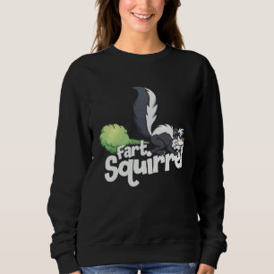 Fart Squirrel Skunk Farting Animal Sweatshirt