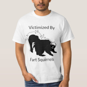 Fart Squirrels Novelty T-shirt
