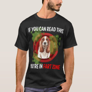 Fart Zone Basset Hound 01 T-Shirt