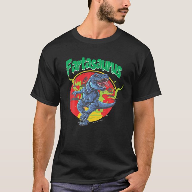 Fartasaurus Farting Dinosaurs T-Shirt (Front)